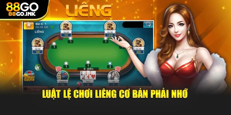Luật lệ chơi Liêng cơ bản phải nhớ